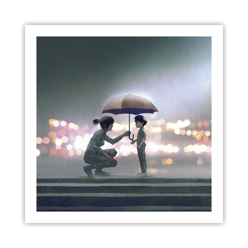 Plakát - A vše je v pořádku - 60x60 cm