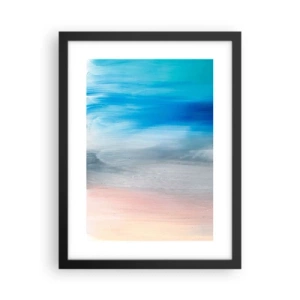 Plakát v černém rámu - Živly: vzduch - 30x40 cm