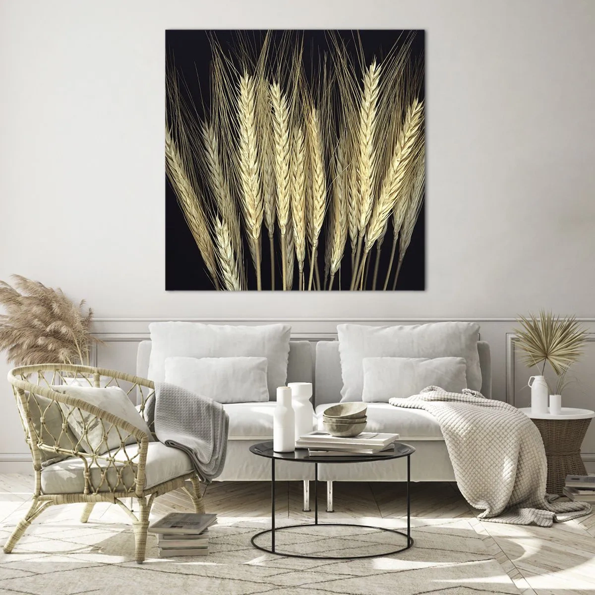 Obraz na skle - Rustikální magie - 60x60 cm