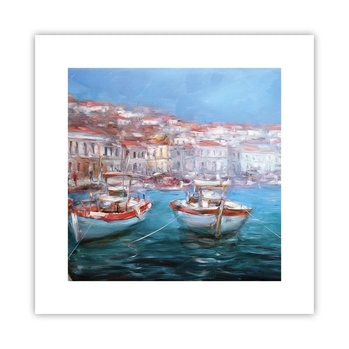 Plakát - Italský záliv - 30x30 cm