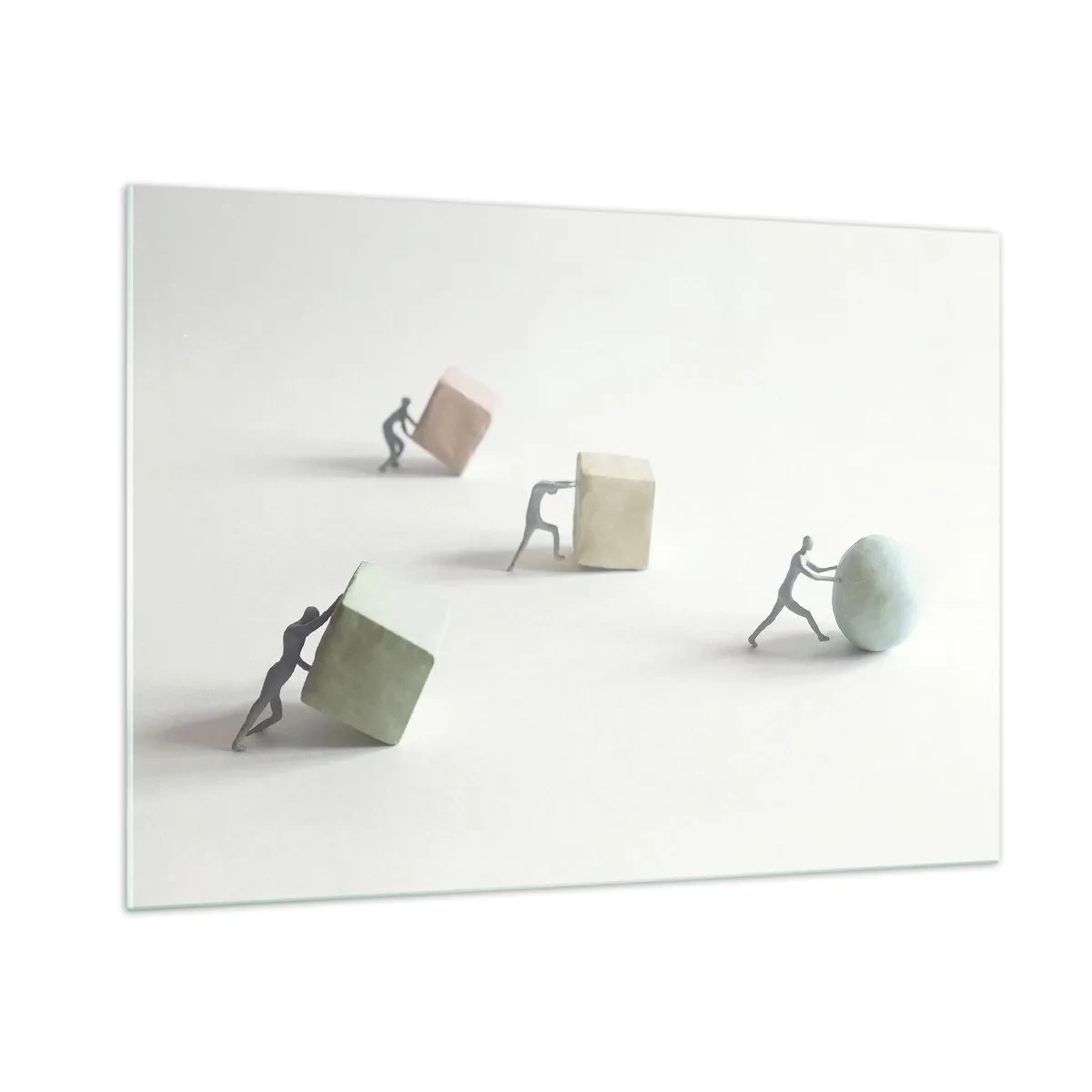 Obraz na skle - Život samotný - 100x70 cm