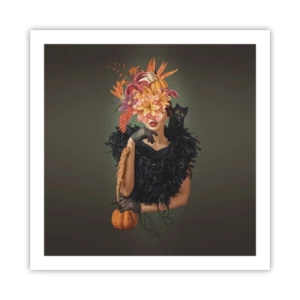 Plakát - Kouzlo čarodějnice - 60x60 cm