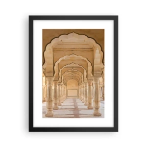 Plakát v černém rámu - V mahárádžově paláci - 30x40 cm