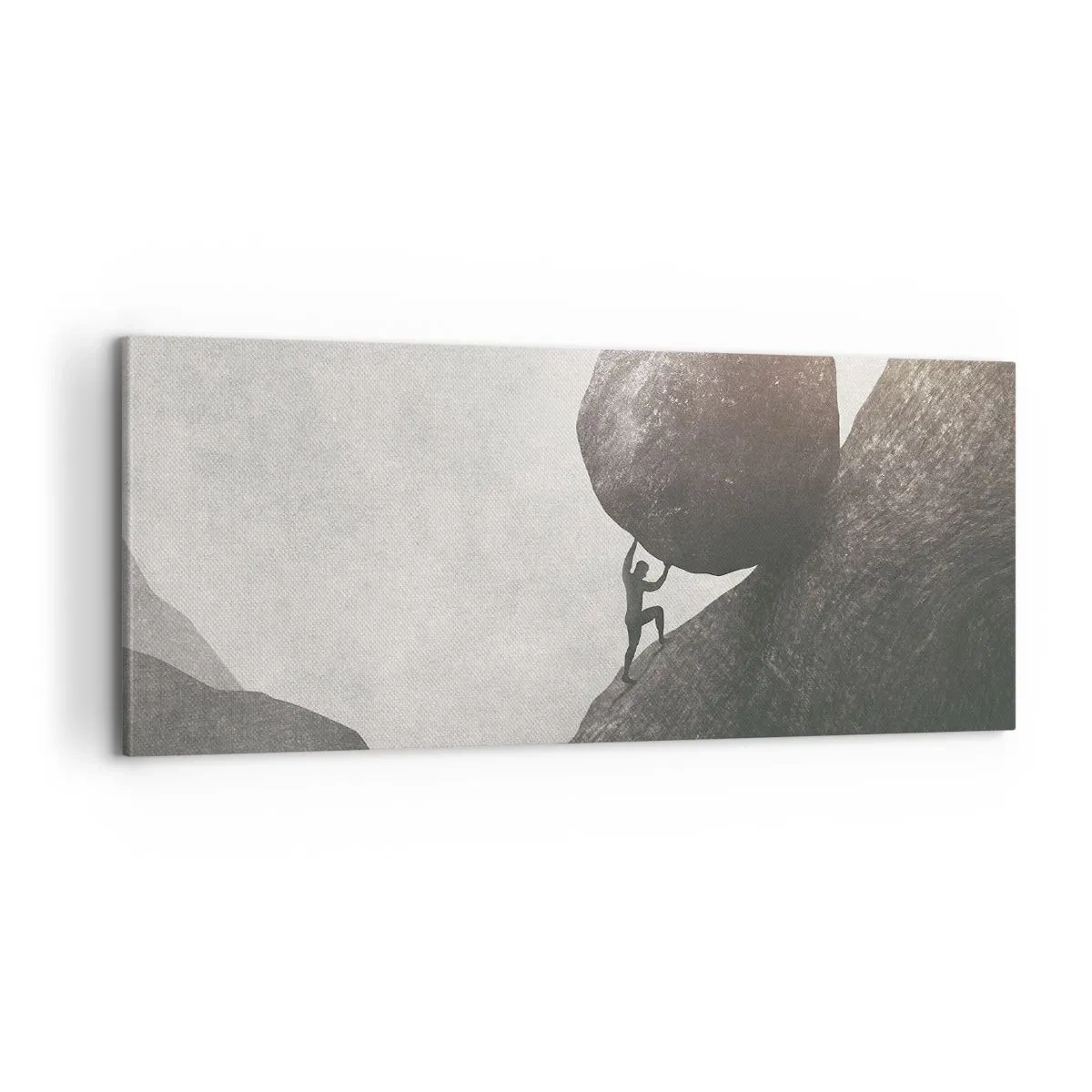 Obraz na plátně - Věřím, proti vší naději - 100x40 cm