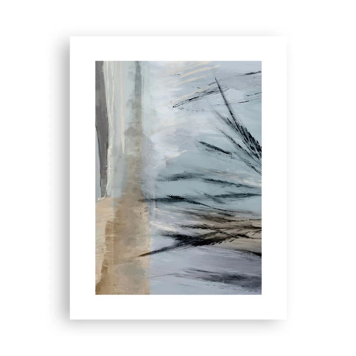 Plakát - Zimní pole - 30x40 cm