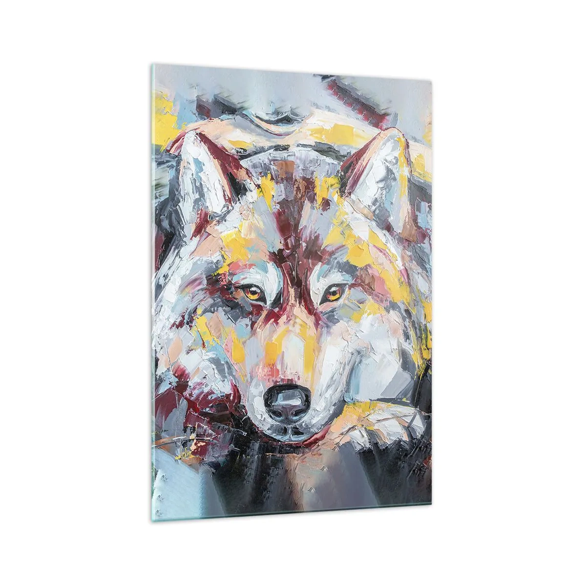 Obraz na skle - Klid mezi blízkými - 70x100 cm