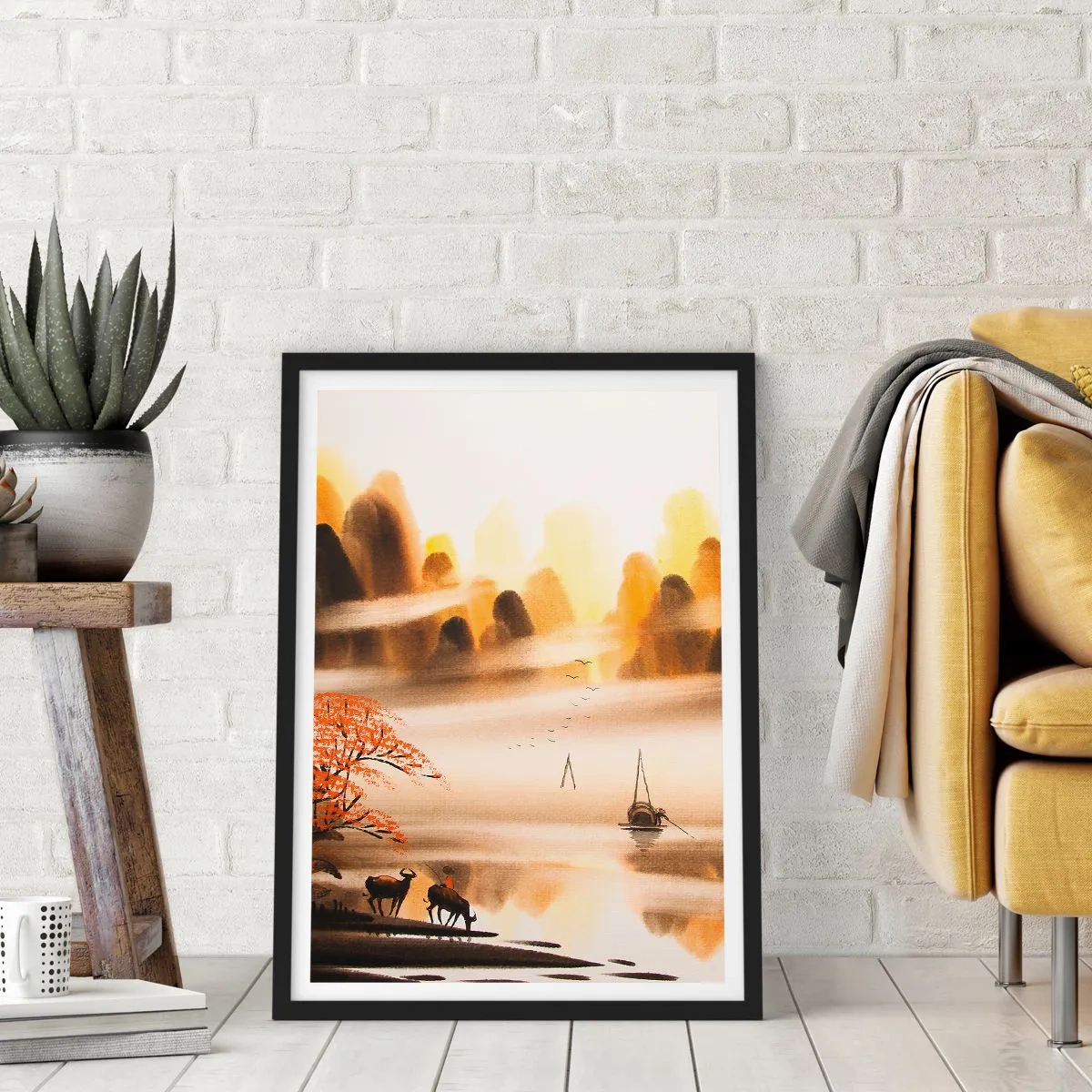 Plakát v černém rámu - Dál než na Dálném východu - 61x91 cm