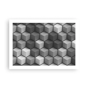 Plakát - Kubistické puzzle - 70x50 cm