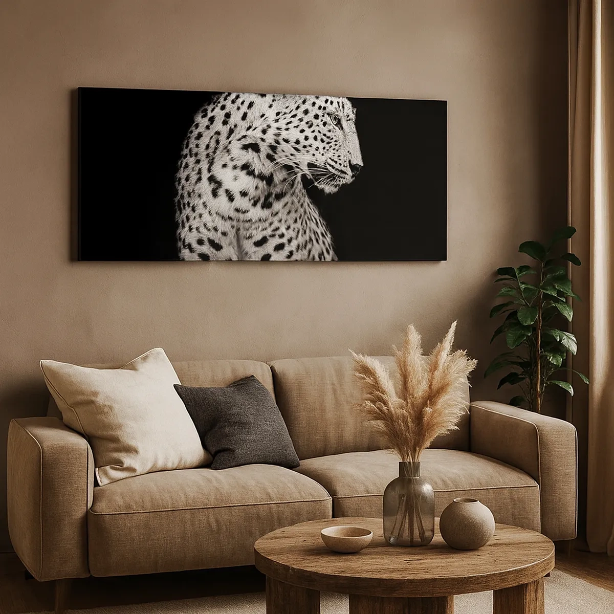 Obraz na plátně - Pravý profil perfektní! - 30x30 cm