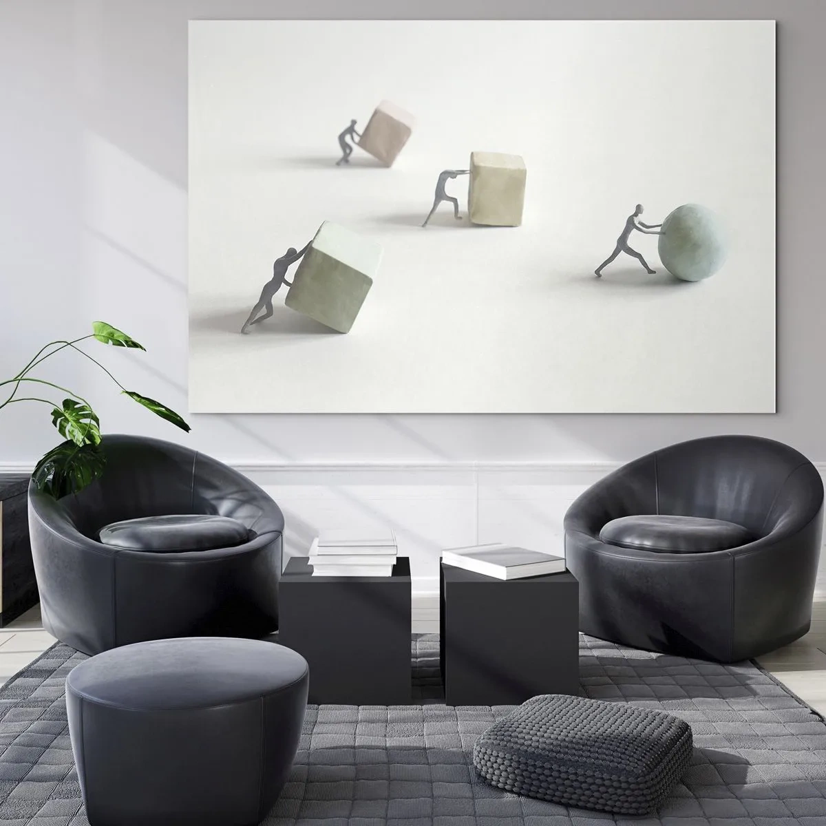 Obraz na skle - Život samotný - 100x70 cm