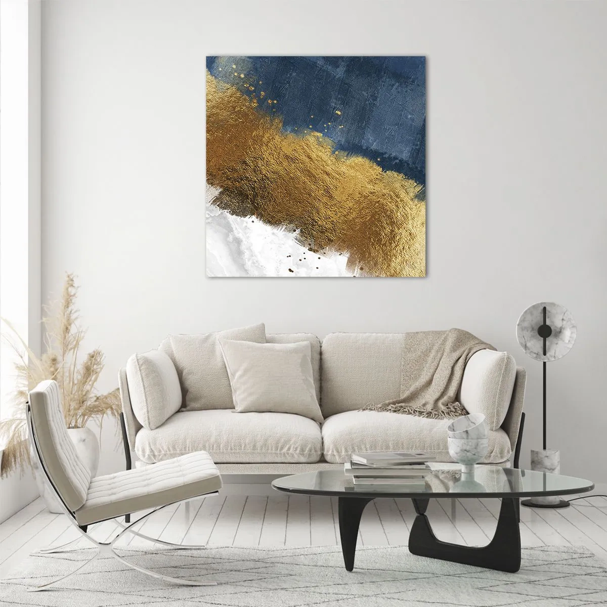Obraz na skle - Barvy léta - 40x40 cm