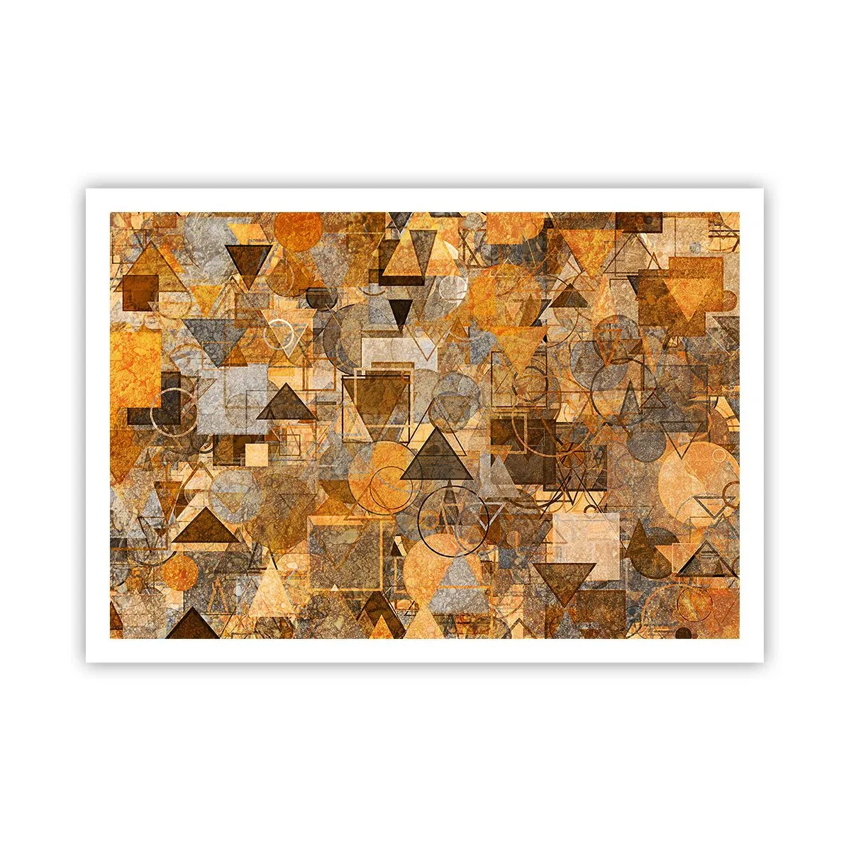 Plakát - Svět zachycený v podobě - 100x70 cm
