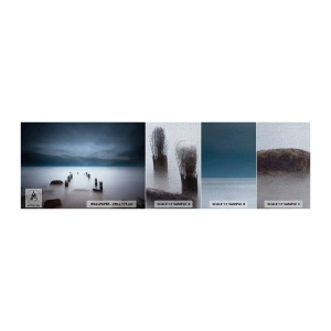 Vzor Fototapety Premium Canvas - Zamyšlené jezero - Krajina, Moře, jezero - 100x30 cm