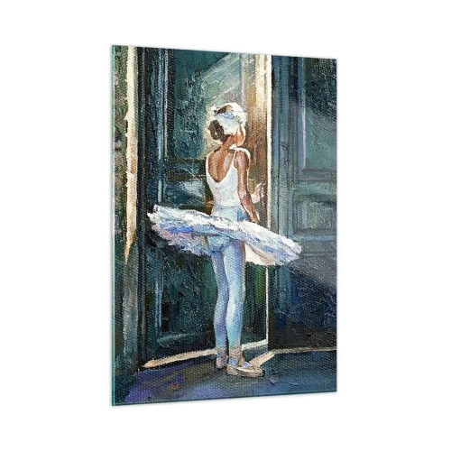 Obraz na skle - Před představením - 50x70 cm