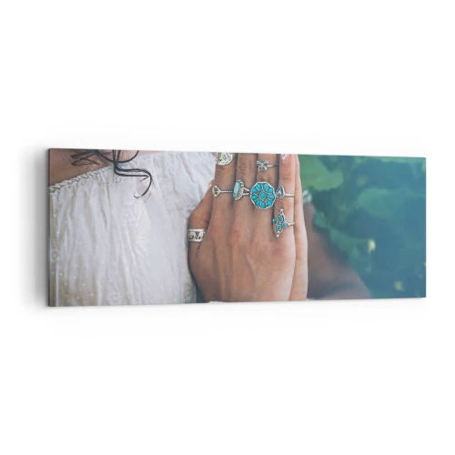 Obraz na plátně - Vítejte v centru bytí - 140x50 cm