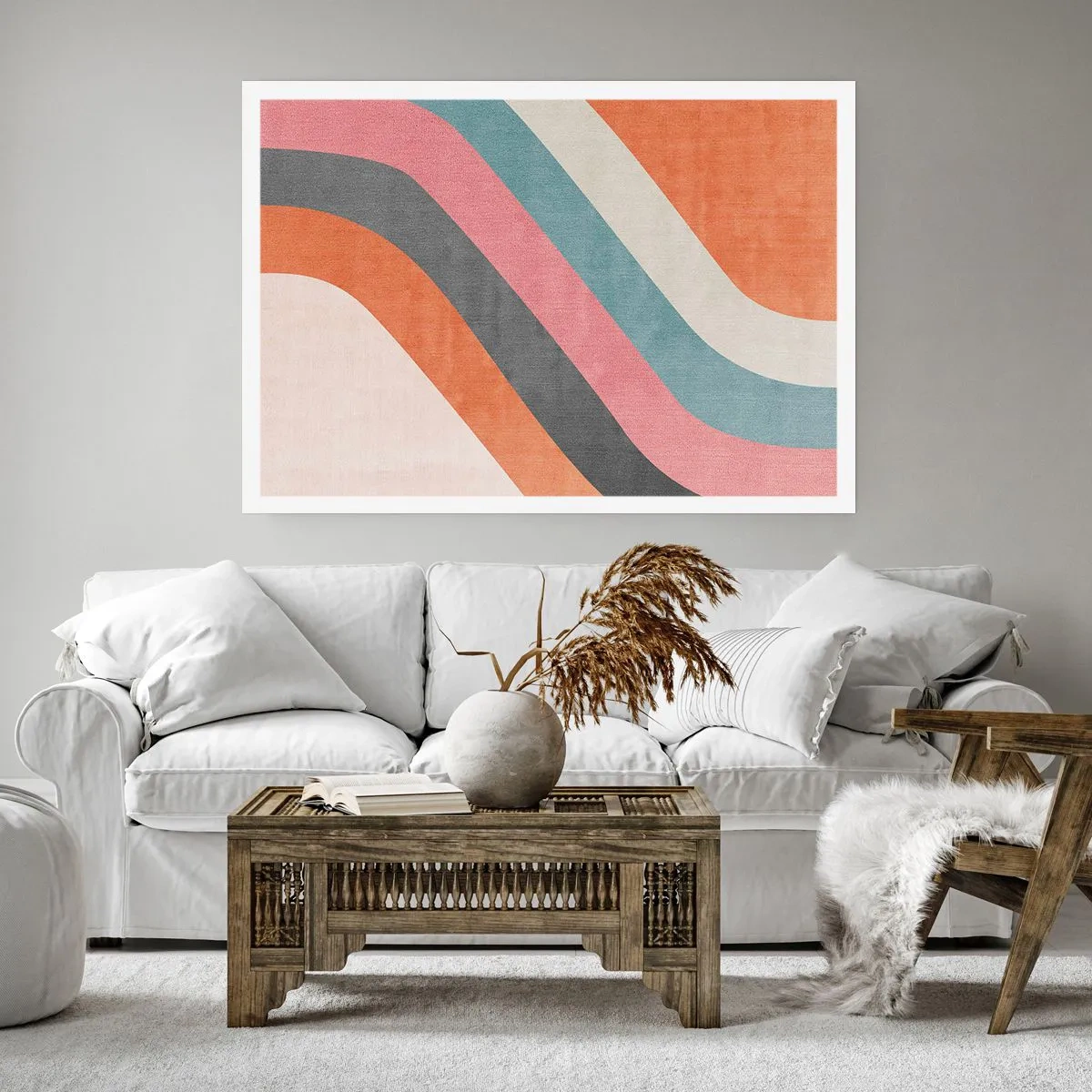 Plakát - Diagonální kompozice – pohyb - 100x70 cm