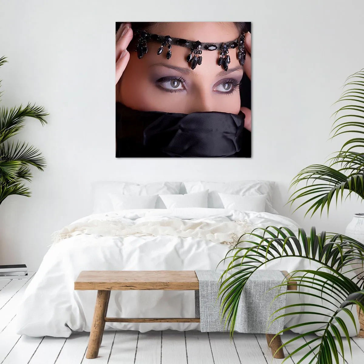 Obraz na plátně - Orientální svůdné tajemství - 70x70 cm