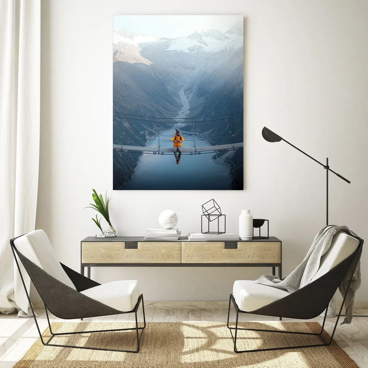 Obraz na skle - Okouzlený v spánku - 70x100 cm