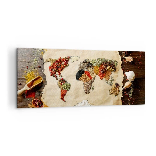 Obraz na plátně - Všechny chutě světa - 100x40 cm