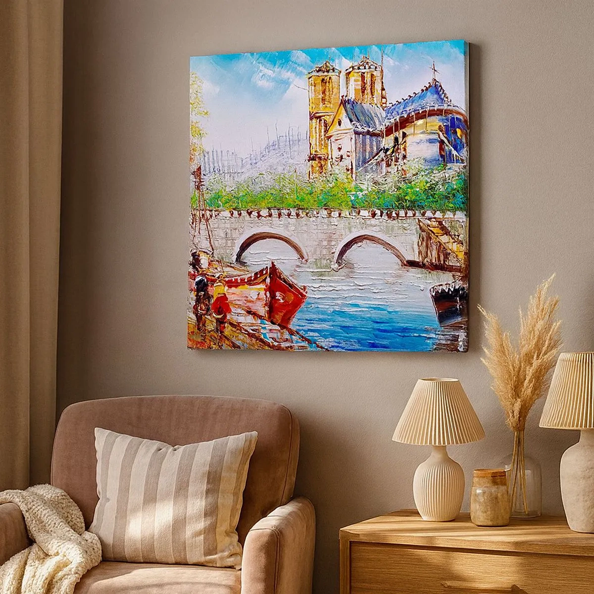 Obraz na plátně - Jejich čas nikdy nepomíjí - 30x30 cm