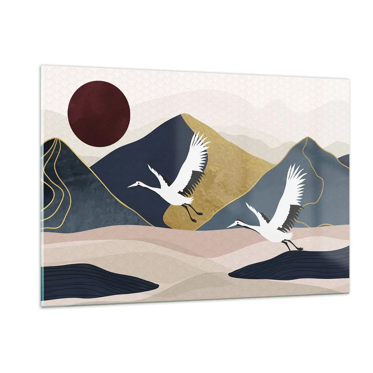 Obraz na skle - Opět uběhl další den - 120x80 cm