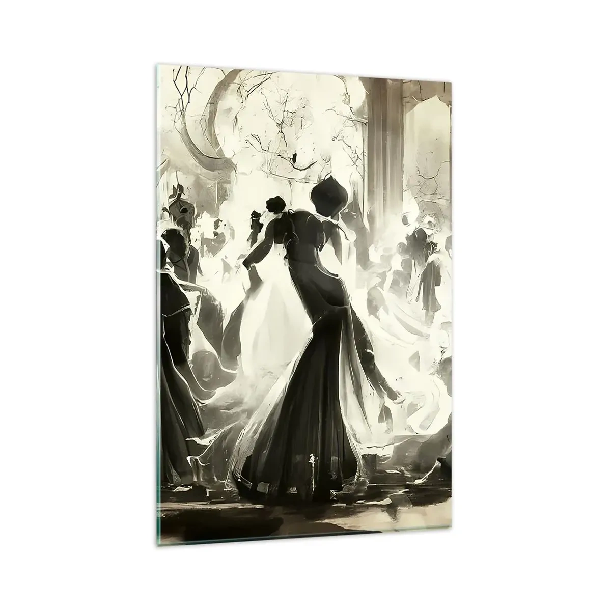 Obraz na skle - Velká maškaráda - 80x120 cm