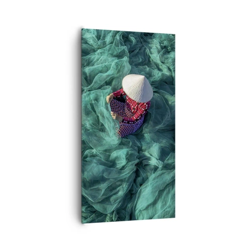 Obraz na plátně - V moři sítí - 65x120 cm