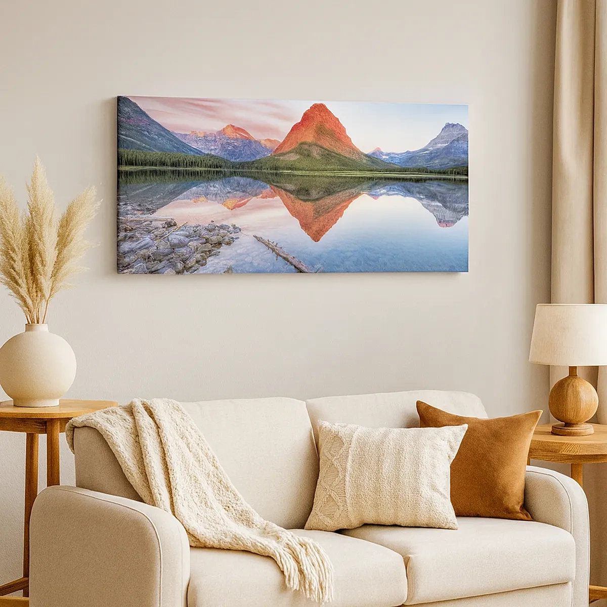 Obraz na plátně - Teplo a chlad - 30x30 cm