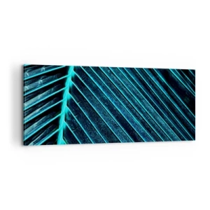 Obraz na plátně - Textura zeleně - 100x40 cm