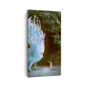 Obraz na plátně - Fantastické setkání - 55x100 cm