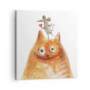 Obraz na plátně - Paradoxy lásky - 50x50 cm