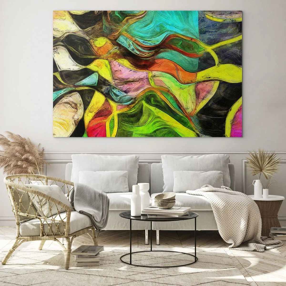 Obraz na skle - Pohyb je život - 120x80 cm