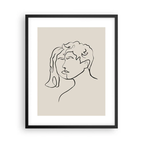 Plakát v černém rámu - A byla jednota - 40x50 cm