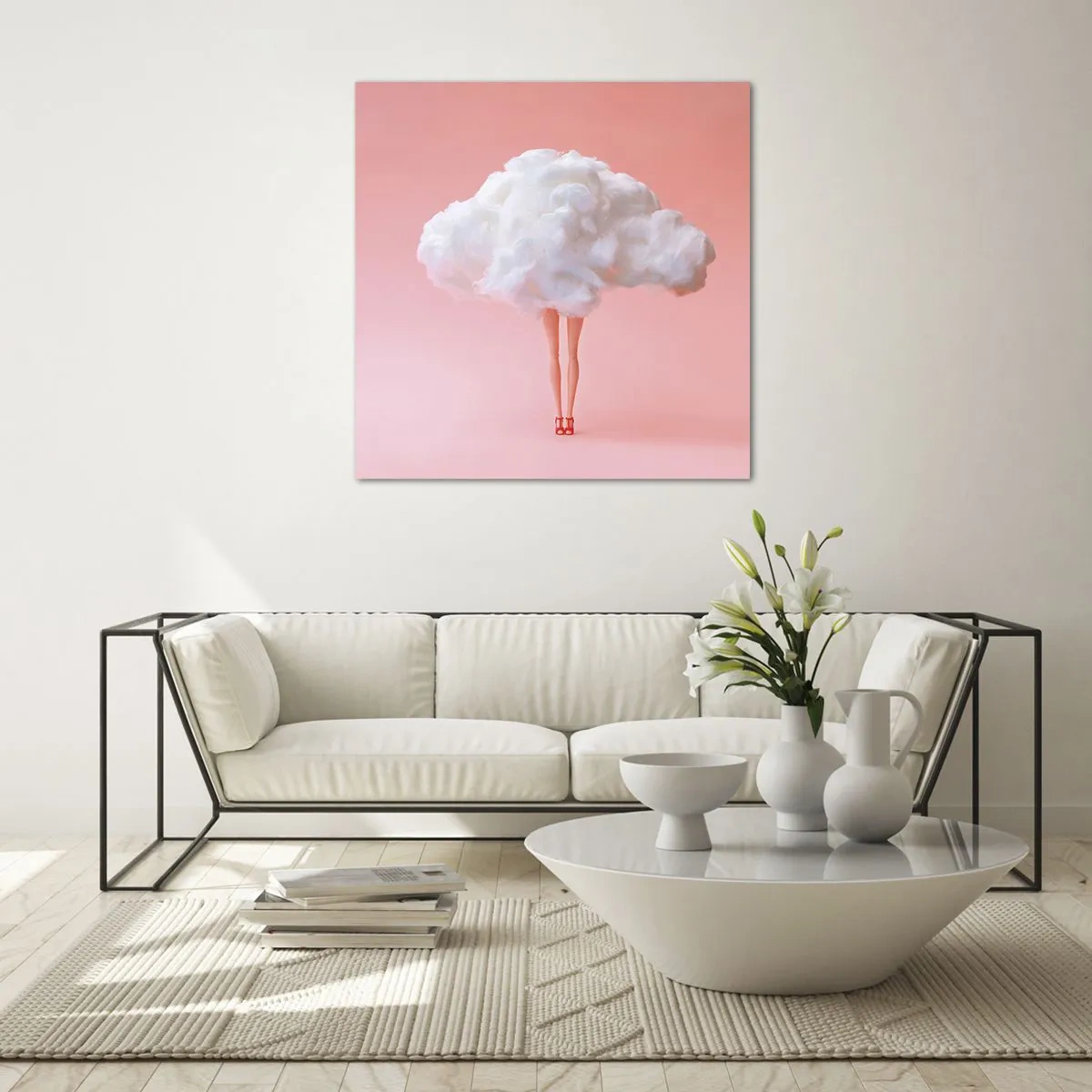 Obraz na skle - Sladký slib - 60x60 cm