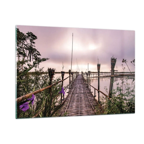 Obraz na skle - Klid a pohoda Asie - 120x80 cm