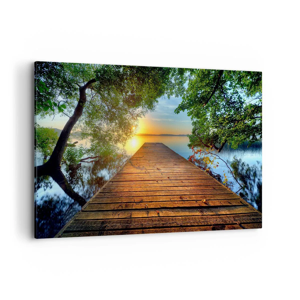 Obraz na plátně - Nespěchej, posaď se - 120x80 cm