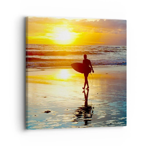 Obraz na plátně - Návrat bojovníka - 30x30 cm