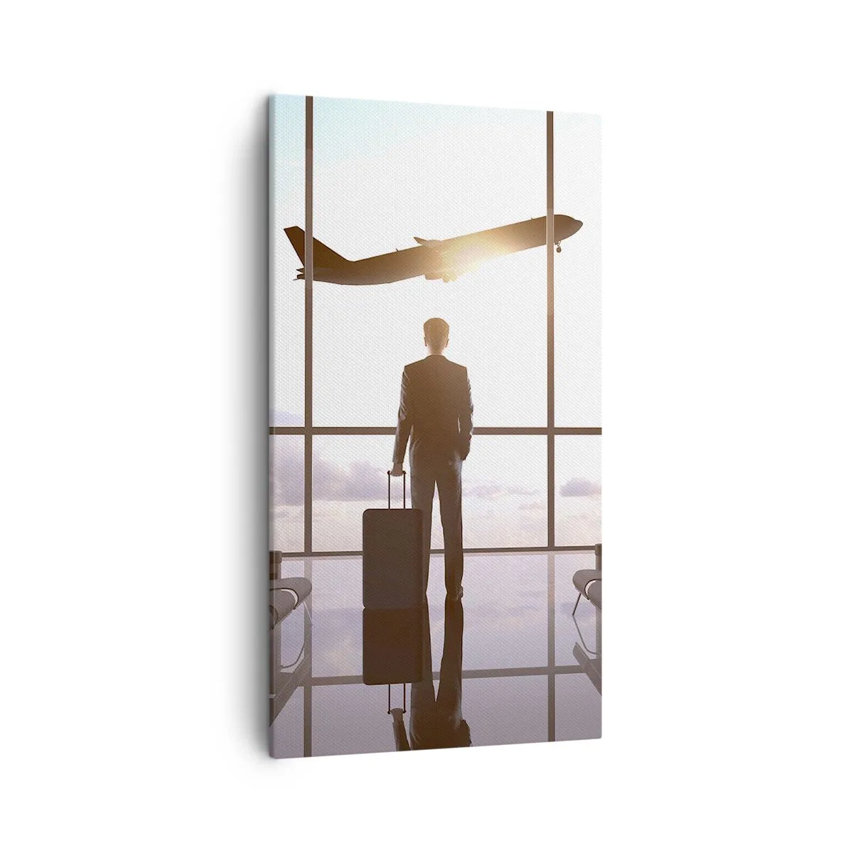 Obraz na plátně - Máš čas, zpomal - 45x80 cm