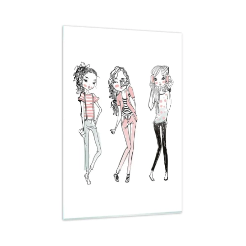 Obraz na skle - Bude, bude zábava - 80x120 cm