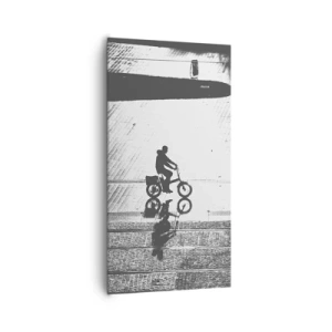 Obraz na plátně - Dopředu, přes město - 65x120 cm