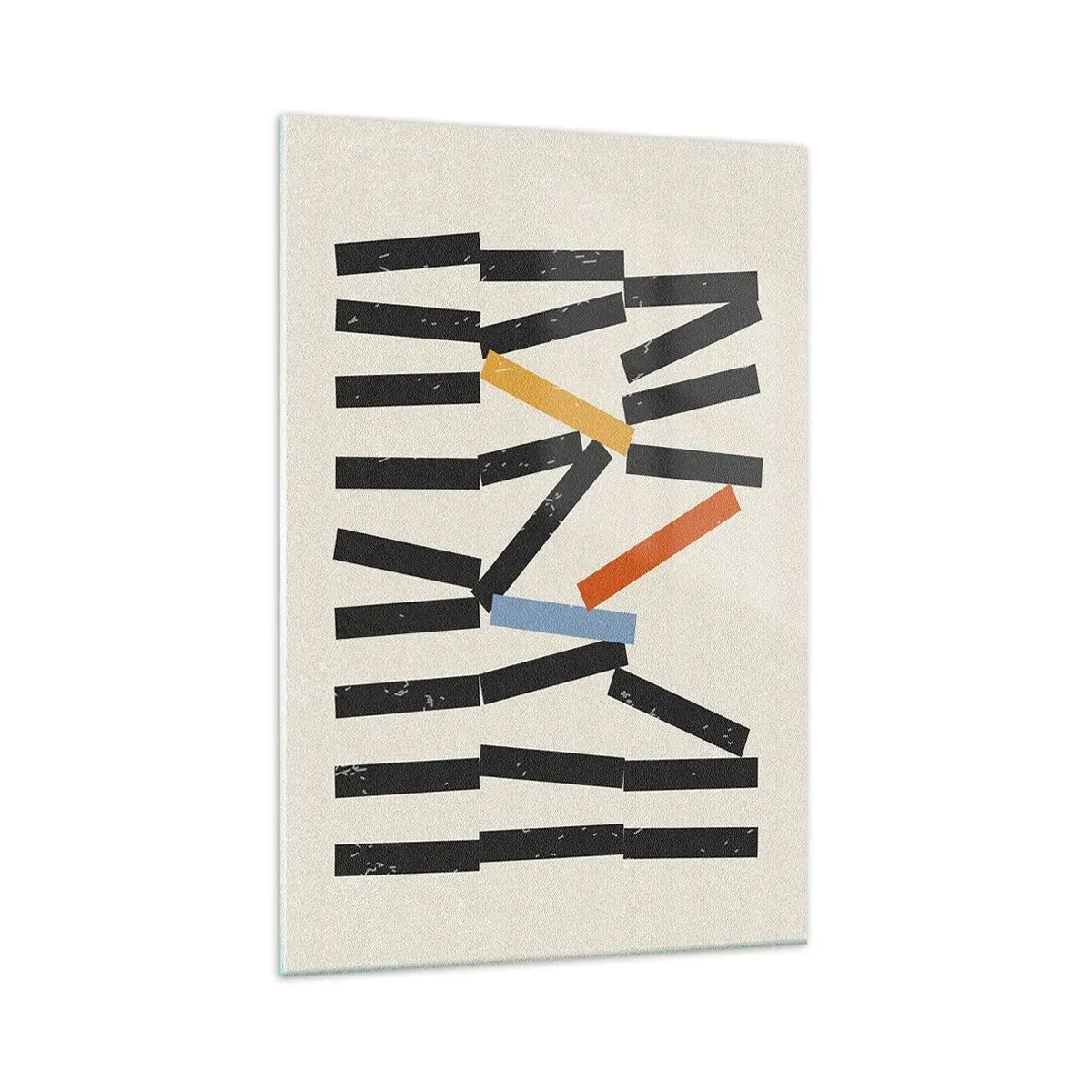 Obraz na skle - Domino – kompozice - 70x100 cm