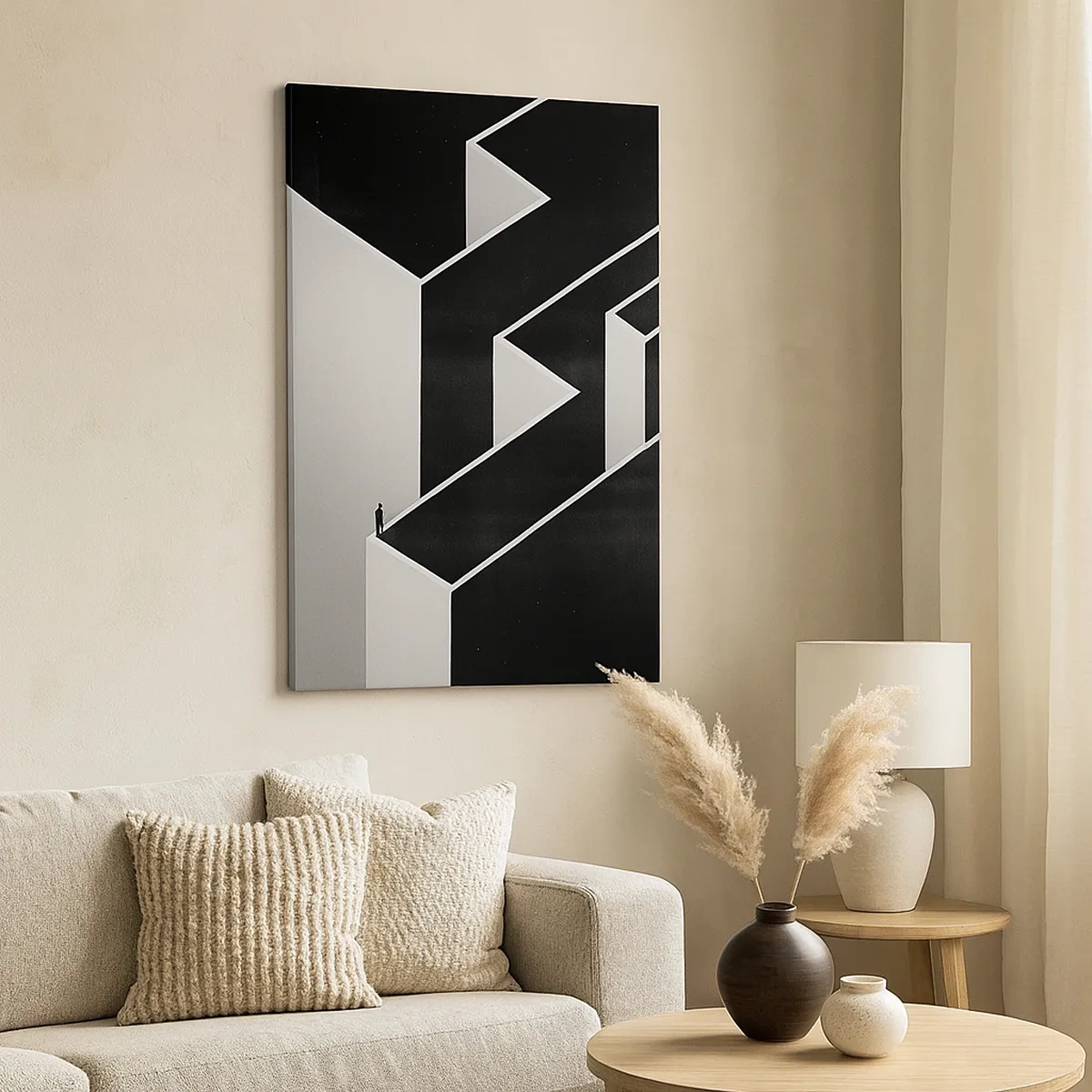 Obraz na plátně - Osamělost na vrcholu - 50x70 cm