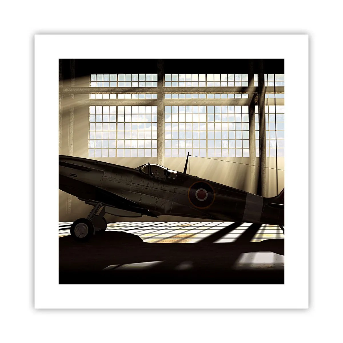 Plakát - Odpočinek bojovníka - 40x40 cm