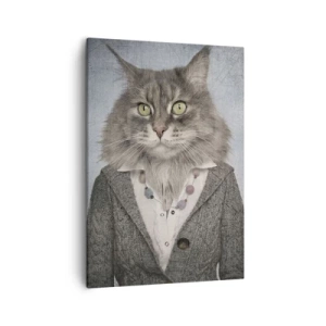 Obraz na plátně - Kožichy znovu v módě - 50x70 cm