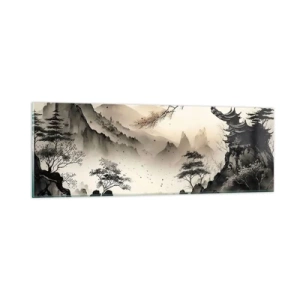 Obraz na skle - Jedinečné kouzlo orientu - 90x30 cm