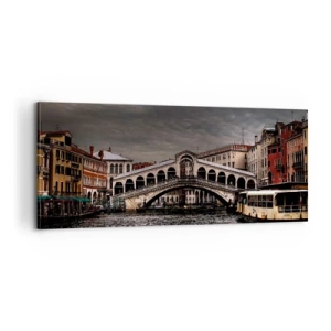 Obraz na plátně - Slib benátského večera - 100x40 cm
