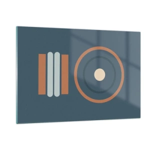 Obraz na skle - Podstata věcí - 120x80 cm