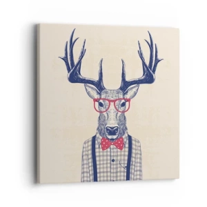 Obraz na plátně - Zábavná extravagance - 40x40 cm