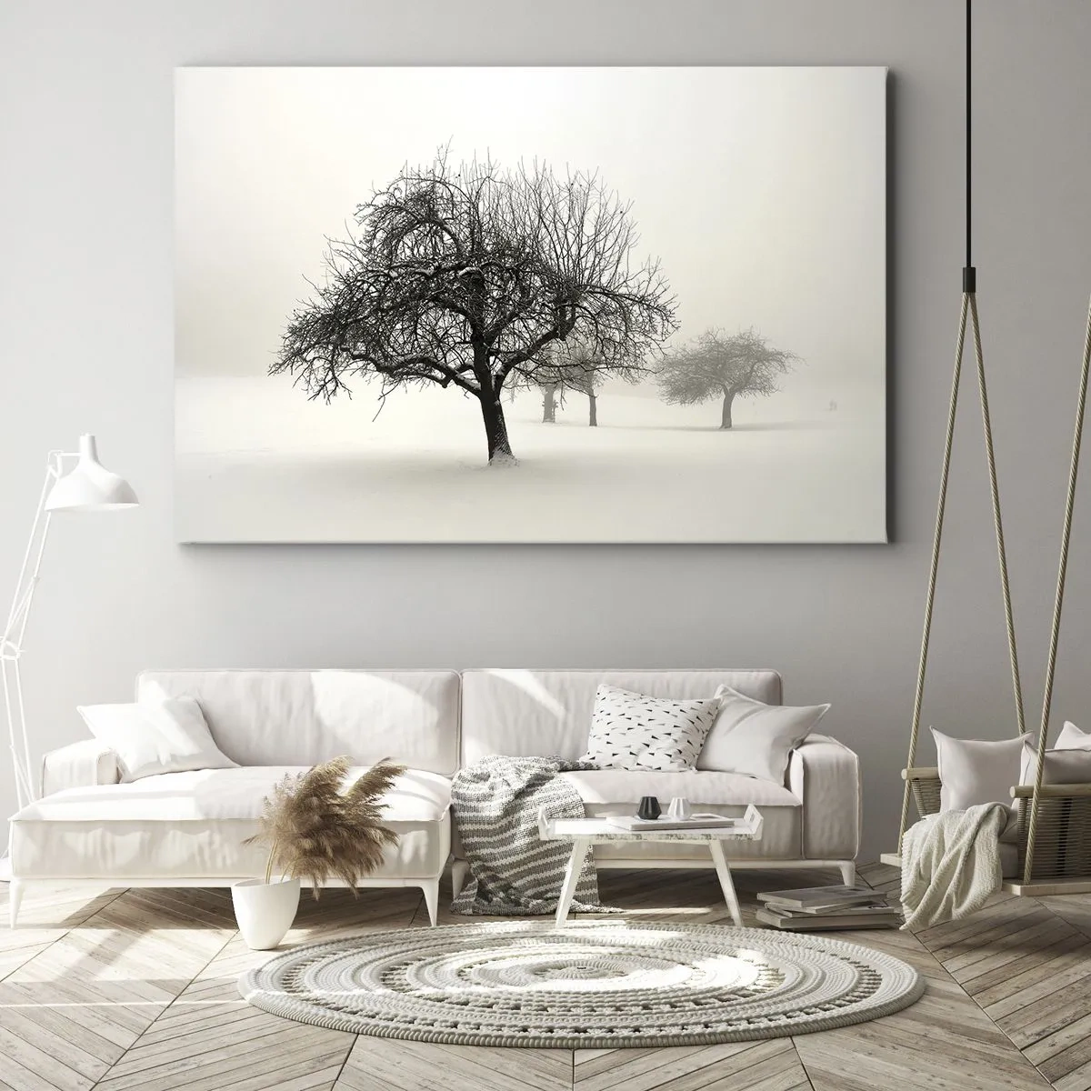 Obraz na plátně - Zimní sen - 70x50 cm