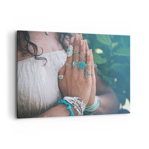 Obraz na plátně - Vítejte v centru bytí - 100x70 cm